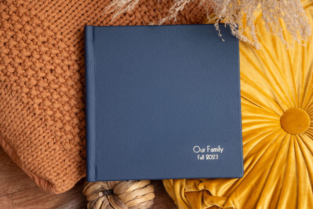 Photo Album with Leather Cover